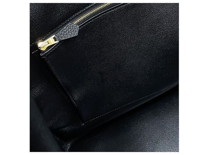Hermès Borsa Hermes Birkin 40 in pelle Togo nera Nero - vista 11