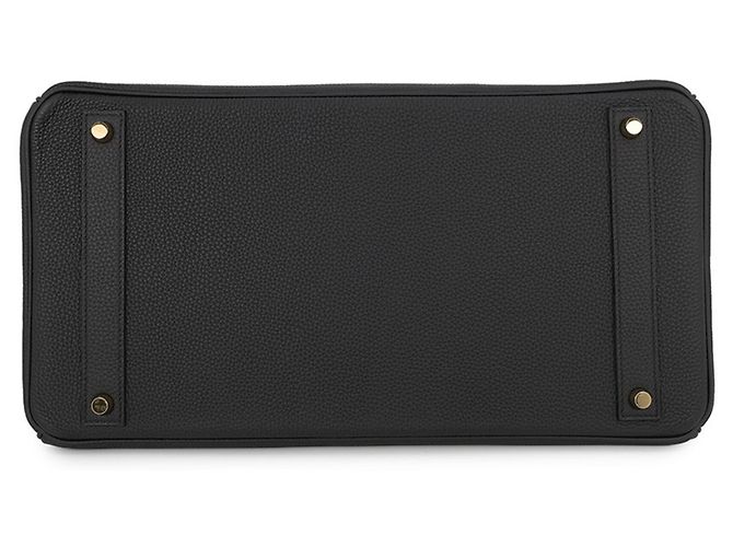 Hermès Borsa Hermes Birkin 40 in pelle Togo nera Nero - vista 3