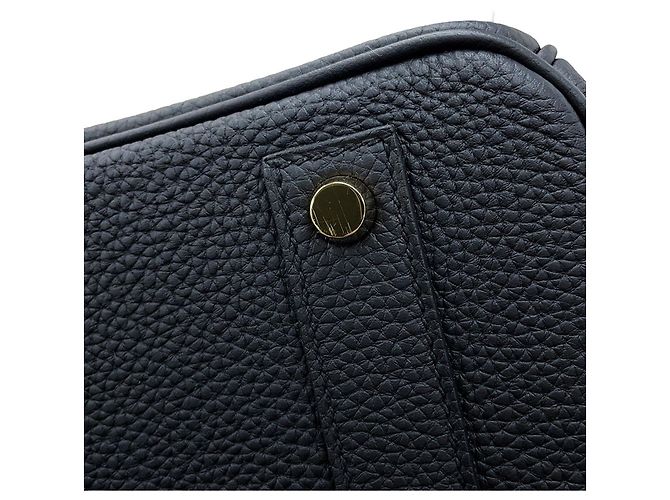 Hermès Borsa Hermes Birkin 40 in pelle Togo nera Nero - vista 8