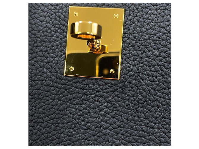 Hermès Borsa Hermes Birkin 40 in pelle Togo nera Nero - vista 9