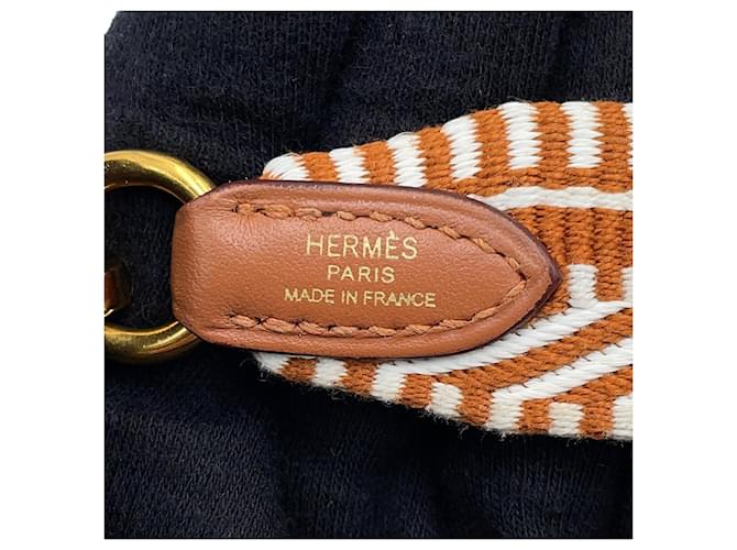 Hermès Hermes Shoulder Strap Bandoulière Sangle Caval Beige Golden Roh - Ansicht 12