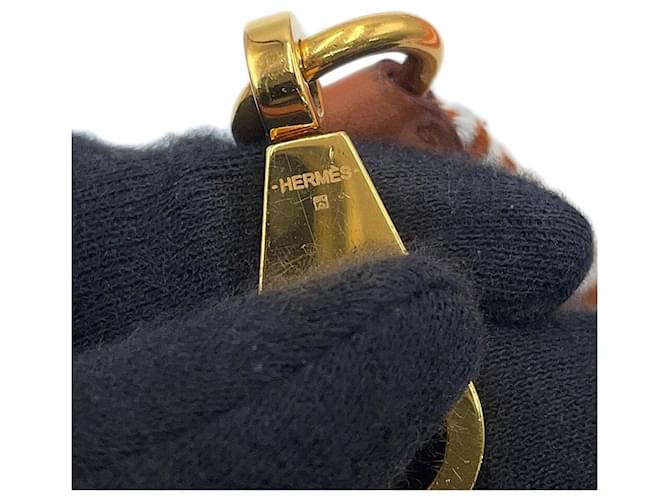 Hermès Hermes Shoulder Strap Bandoulière Sangle Caval Beige Golden Roh - Ansicht 8