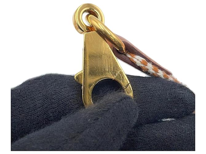 Hermès Hermes Shoulder Strap Bandoulière Sangle Caval Beige Golden Roh - Ansicht 9