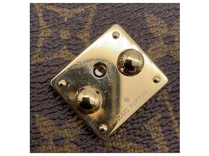 Custodia per telefono con catena Monogram Louis Vuitton Marrone - vista 8
