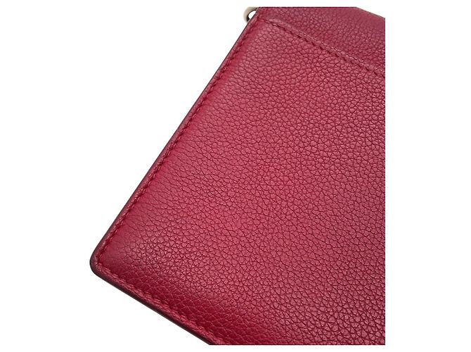 Bolsa de Ombro com Corrente Louis Vuitton Marrom Vermelho Cru Bordeaux - vista 10