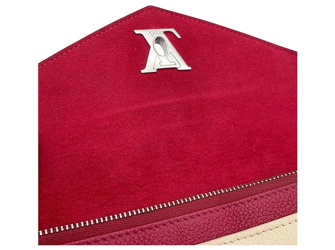 Bolsa de Ombro com Corrente Louis Vuitton Marrom Vermelho Cru Bordeaux - vista 11