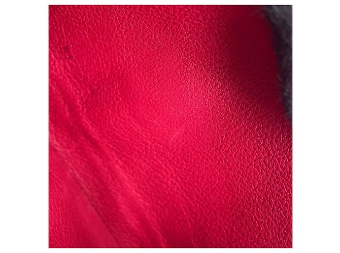 Bolsa de Ombro com Corrente Louis Vuitton Marrom Vermelho Cru Bordeaux - vista 14