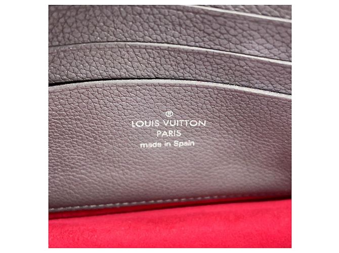 Bolsa de Ombro com Corrente Louis Vuitton Marrom Vermelho Cru Bordeaux - vista 17