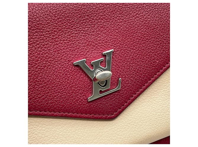Bolsa de Ombro com Corrente Louis Vuitton Marrom Vermelho Cru Bordeaux - vista 7