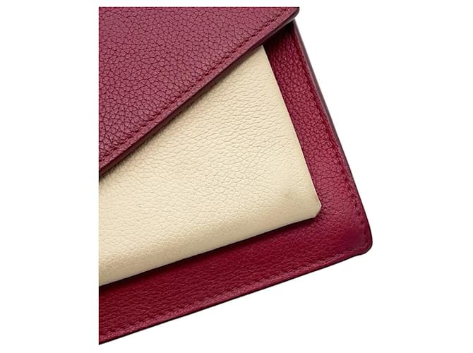 Bolsa de Ombro com Corrente Louis Vuitton Marrom Vermelho Cru Bordeaux - vista 8