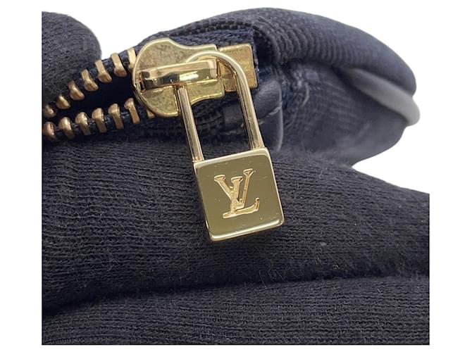 Louis Vuitton Monogram Mini Pouch Blu - vista 10