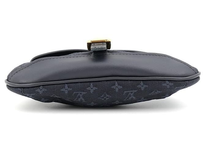 Louis Vuitton Monogram Mini Pouch Blu - vista 3