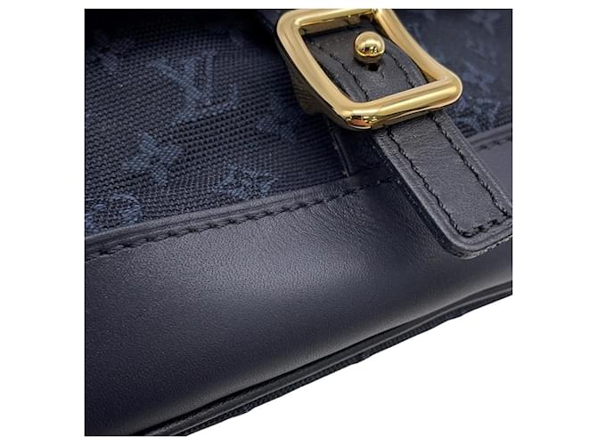 Louis Vuitton Monogram Mini Pouch Blu - vista 5