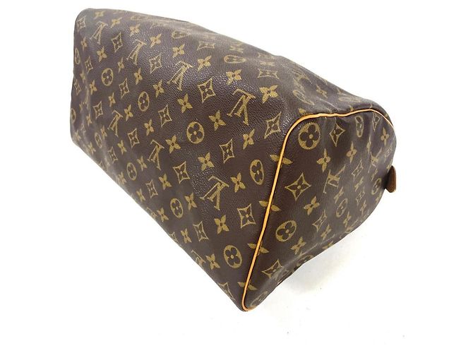 Borsa a mano Louis Vuitton Speedy 35 Marrone Monogramma - vista 3
