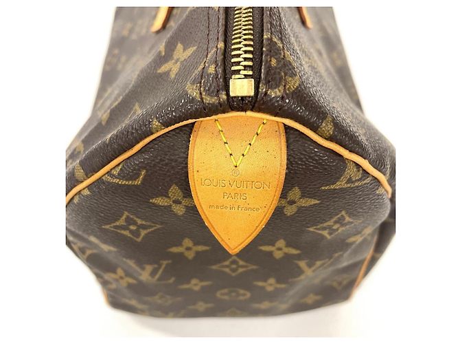 Borsa a mano Louis Vuitton Speedy 35 Marrone Monogramma - vista 4