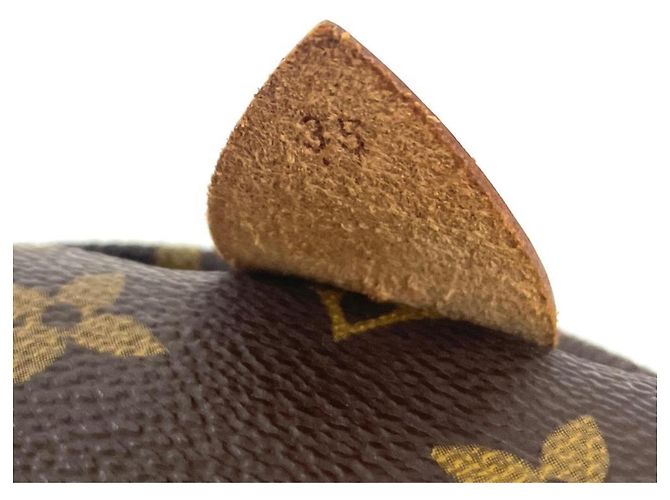 Borsa a mano Louis Vuitton Speedy 35 Marrone Monogramma - vista 6