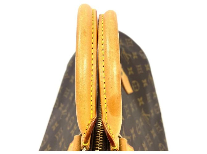 Borsa a mano Louis Vuitton Speedy 35 Marrone Monogramma - vista 7