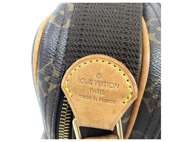 Borsa a tracolla Louis Vuitton Reporter PM Marrone Monogramma - vista 4
