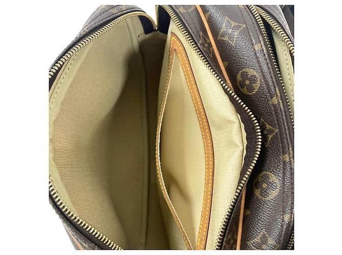 Borsa a tracolla Louis Vuitton Reporter PM Marrone Monogramma - vista 6