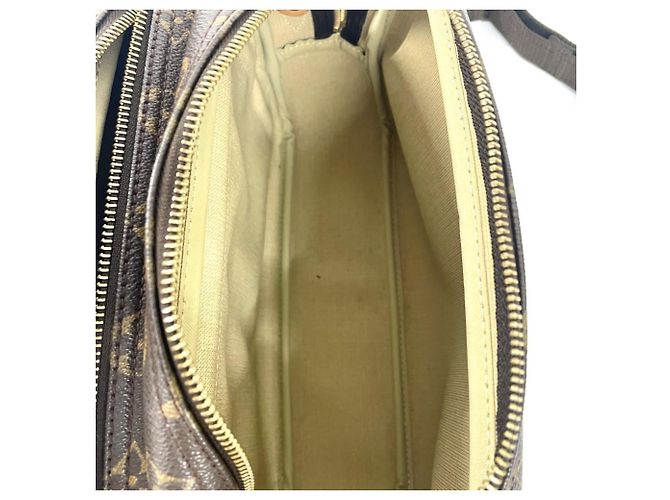 Borsa a tracolla Louis Vuitton Reporter PM Marrone Monogramma - vista 7