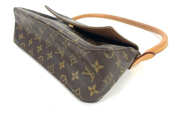 Louis Vuitton Mini Looping Handtasche Braun Monogramm - Ansicht 3