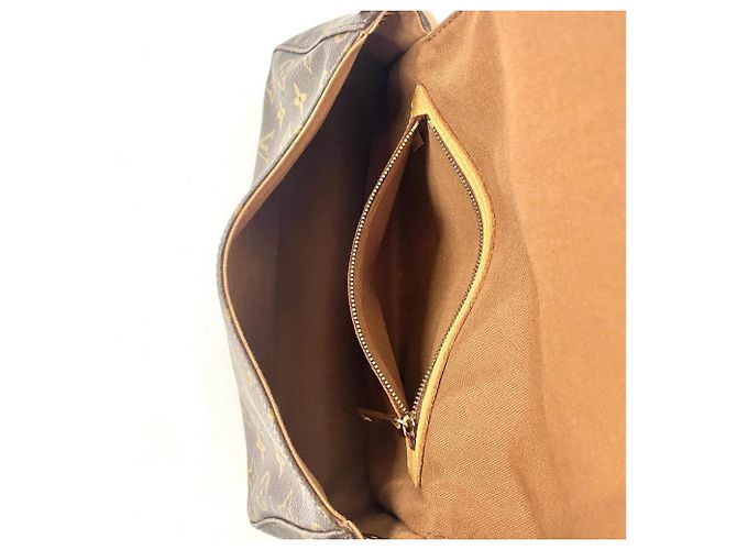 Louis Vuitton Mini Looping Handtasche Braun Monogramm - Ansicht 5