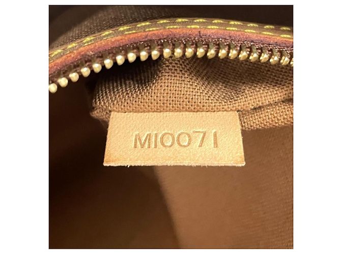Louis Vuitton Mini Looping Handtasche Braun Monogramm - Ansicht 6