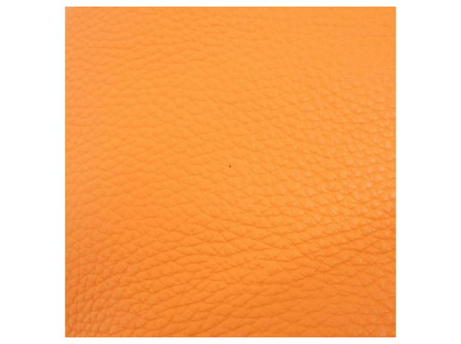 Hermès Borsa Hermes Picotin Lock MM Arancione - vista 3