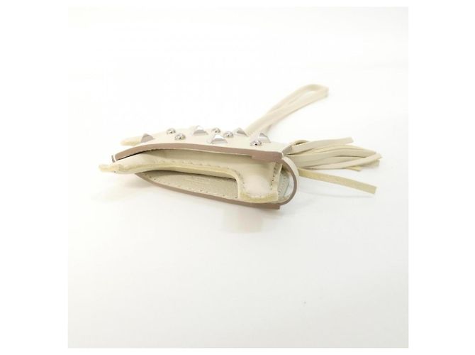 Hermès Rodeo Robeo Lock PM Accessory Bag Charm Beige - vista 4