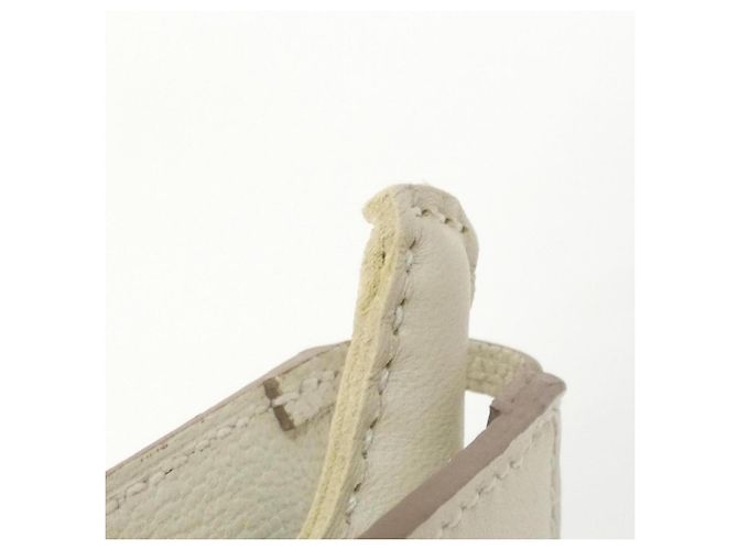 Hermès Rodeo Robeo Lock PM Accessory Bag Charm Beige - vista 6