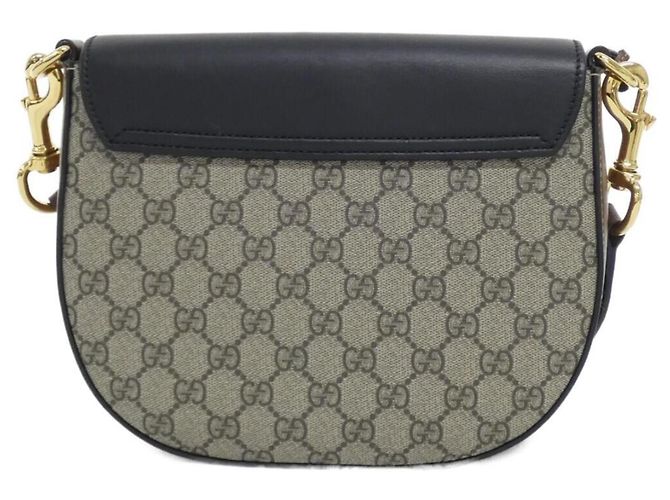 Borsa a tracolla Gucci 779805 K6RIG Nero Beige - vista 2