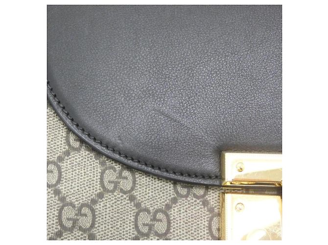 Borsa a tracolla Gucci 779805 K6RIG Nero Beige - vista 4