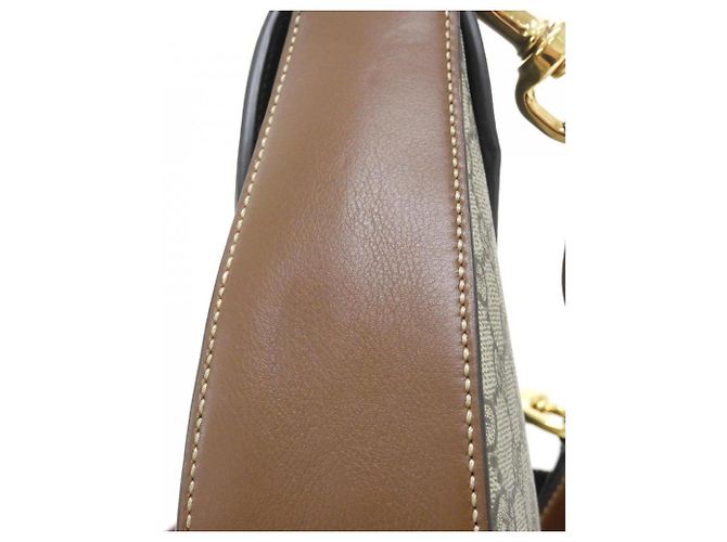 Borsa a tracolla Gucci 779805 K6RIG Nero Beige - vista 5