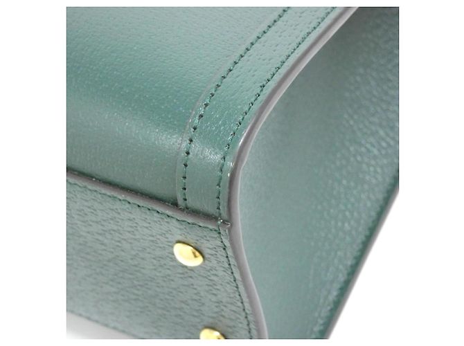 Borsa Gucci Diana in pelle verde - vista 3