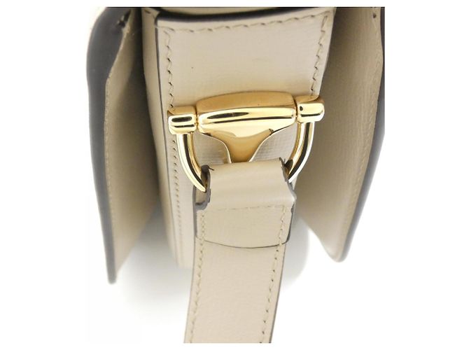 Borsa a tracolla Gucci Horsebit 1955 Beige - Ansicht 5