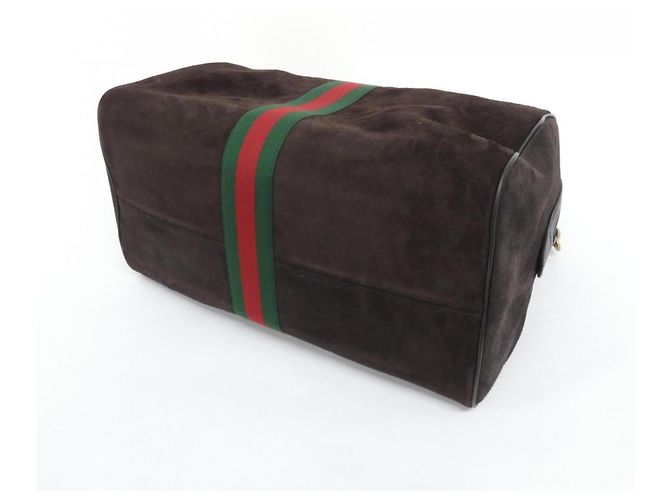 Borsa Boston Gucci SAVOY Marrone scuro - vista 3