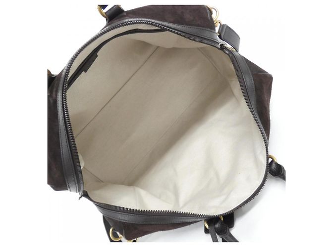 Borsa Boston Gucci SAVOY Marrone scuro - vista 8