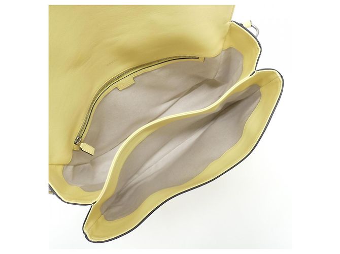 Borsa a tracolla Gucci Horsebit 1955 Giallo - vista 7