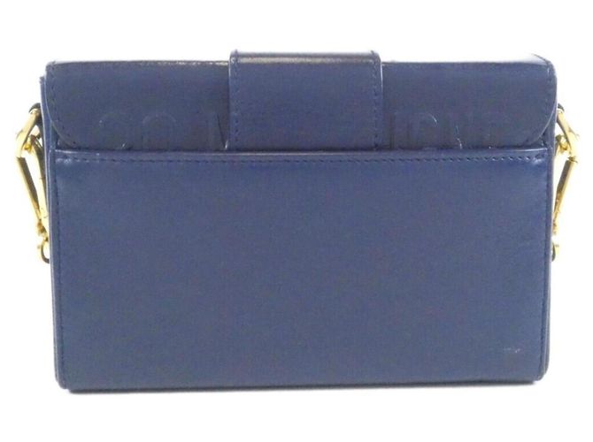 Borsa a tracolla Christian Dior 30 Montaigne Blu - vista 2