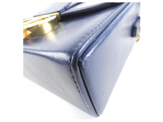 Borsa a tracolla Christian Dior 30 Montaigne Blu - vista 3