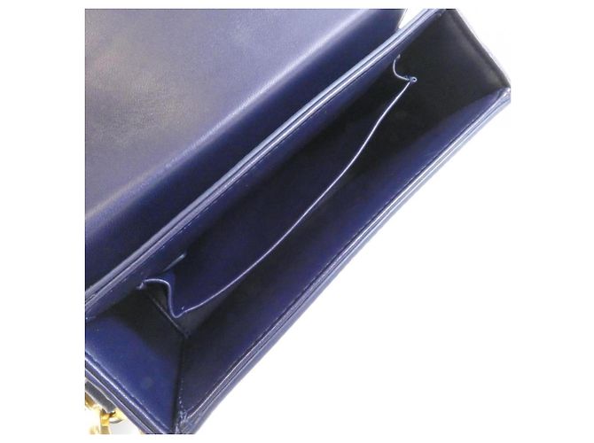 Borsa a tracolla Christian Dior 30 Montaigne Blu - vista 8