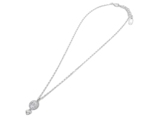 Collana Christian Dior CD DISCO Argento - vista 2