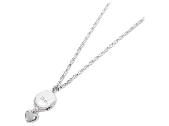 Collana Christian Dior CD DISCO Argento - vista 3