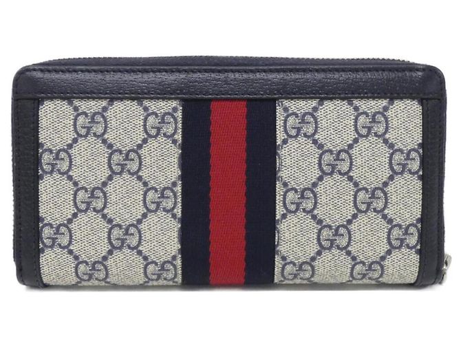 Cartera bi-fold Gucci Ophidia Azul Beige - vista 2