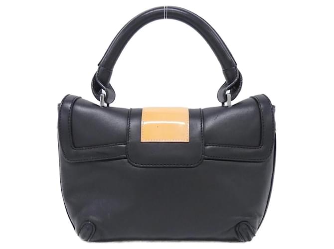 Borsa Loewe in pelle nera e bianca Nero Bianco - vista 2