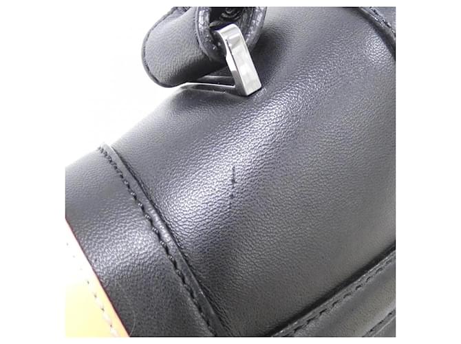 Borsa Loewe in pelle nera e bianca Nero Bianco - vista 4