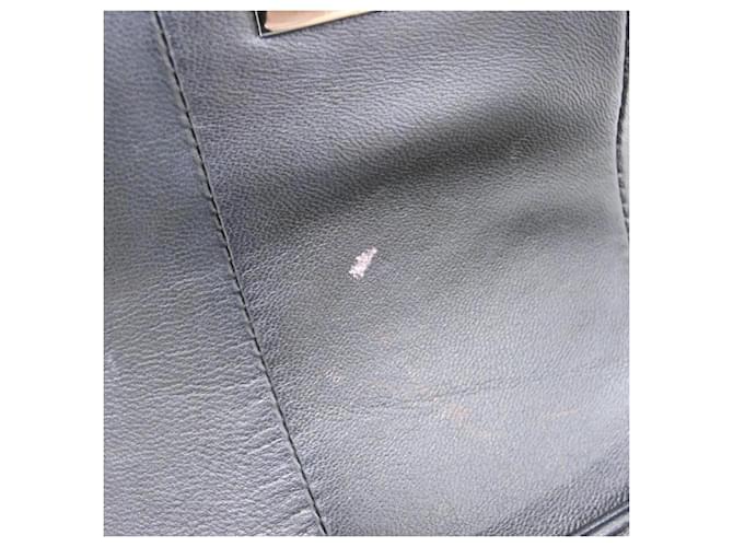 Borsa Loewe in pelle nera e bianca Nero Bianco - vista 9