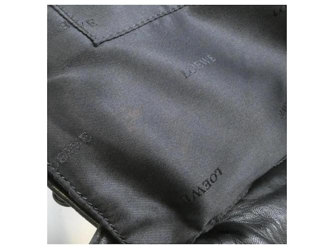Borsa Loewe Flamenco Nero - vista 10
