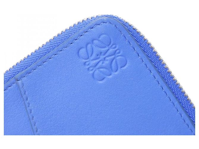 Tarjetero y monedero largo Loewe Puzzle Azul - vista 4