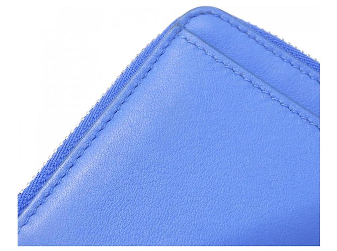 Tarjetero y monedero largo Loewe Puzzle Azul - vista 5